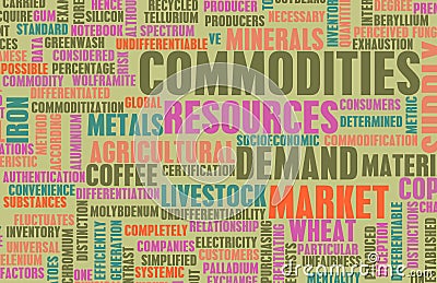 Commodities Trading Stock Photo