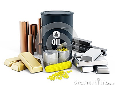 Commodities Stock Photo