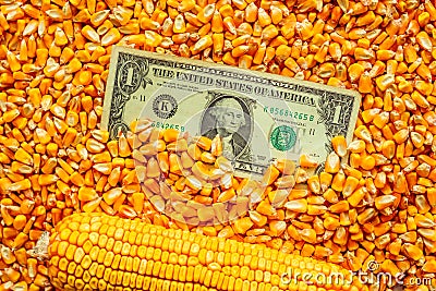 Commodity trading in USA Stock Photo