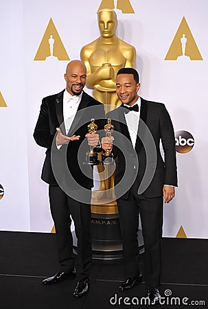 Common & John Legend Editorial Stock Photo