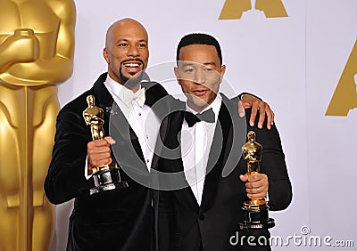 Common & John Legend Editorial Stock Photo