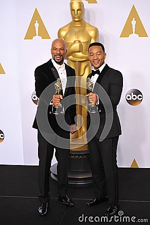 Common & John Legend Editorial Stock Photo