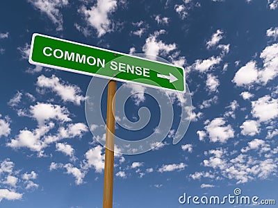 Common sense Stock Photo