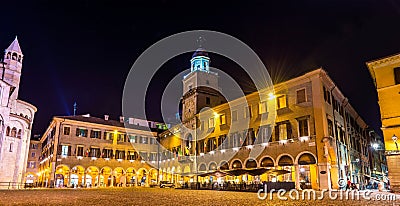 The Communal Palace, the town hall of Modena Stock Photo