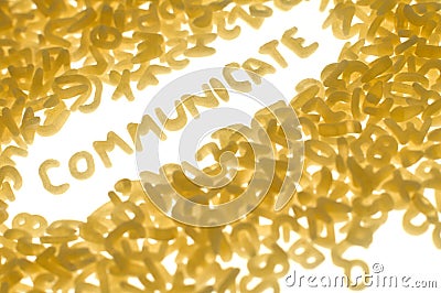 Communicate Stock Photo