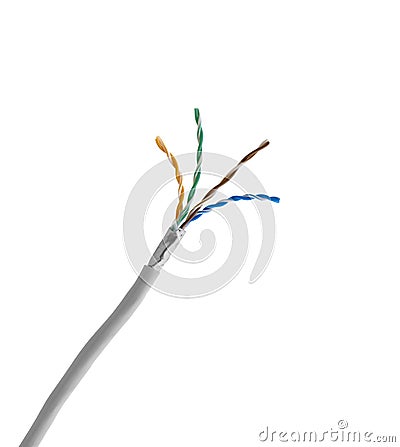 Communication cable Stock Photo