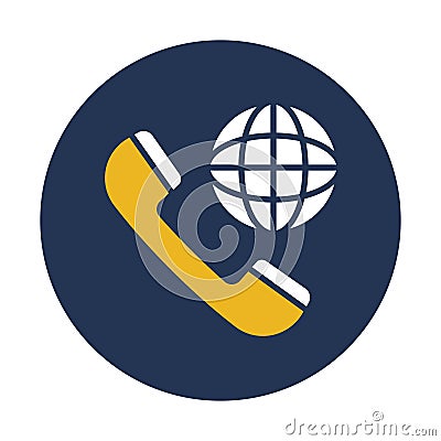 Communication, conference Vector icon which can easily modify Vector Illustration