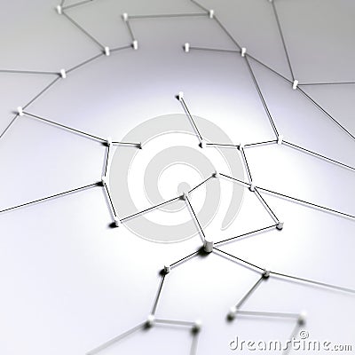 Communication innovation development algorithm Stock Photo