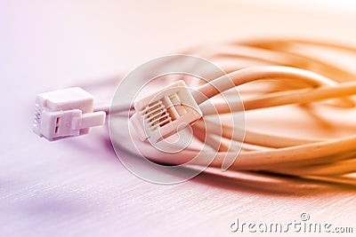 Communication object background Stock Photo