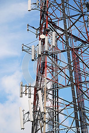 Communications Tower Stock Photo