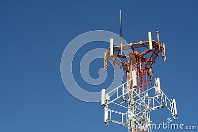 Communications Tower Stock Photo