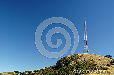 Communications Tower Stock Photo