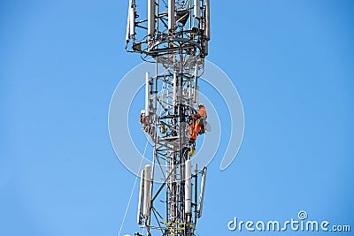 Communications Tower Editorial Stock Photo