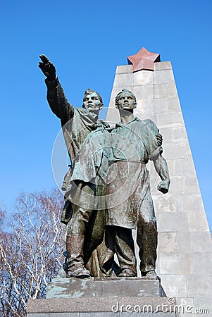 Communism statue Stock Photo