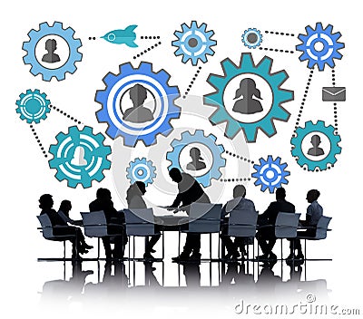 Community Business Team Partnership Collaboration Support Concept Stock Photo