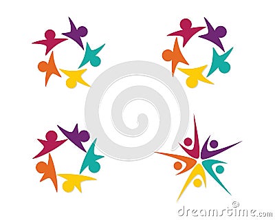 Community Care Logo Vector Illustration