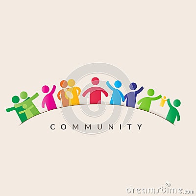 Community concept Vector Illustration