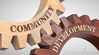 Community development concept Stock Photo