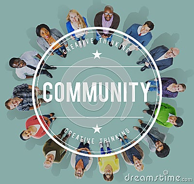 Community Diversity Society People Group Concept Stock Photo