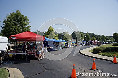 Community Flea Market Olive Branch, Mississippi Editorial Stock Photo