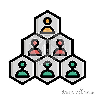 Community, group Vector Icon which can easily modify or edit Vector Illustration