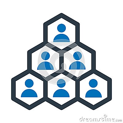 Community, group Vector Icon which can easily modify or edit Vector Illustration