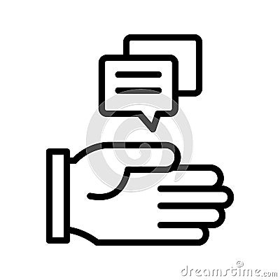 Community satisfaction Vector icon which can easily modify or edit Stock Photo