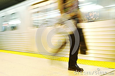 Commuter Stock Photo