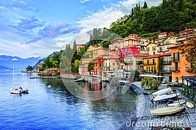 Como Lake, Italy Stock Photo