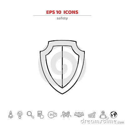 Business icons set. Startup business. Teamwork. Analysis. Globalization. Vector Illustration