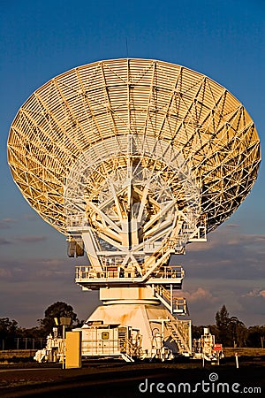 Compact Array Telescope Stock Photo