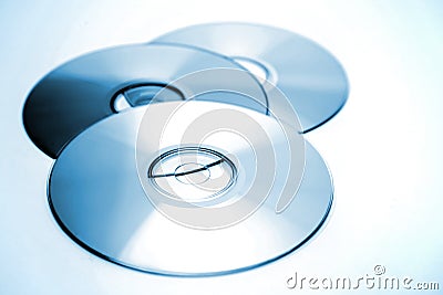 Compact Discs Stock Photo