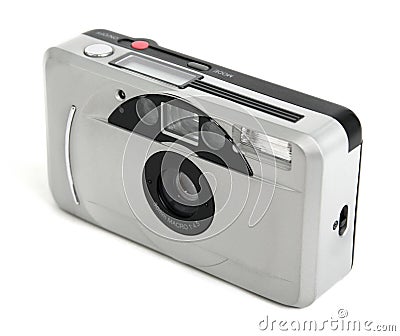 Compact film camera Stock Photo