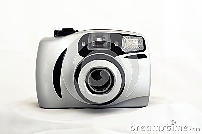 Compact film camera Stock Photo