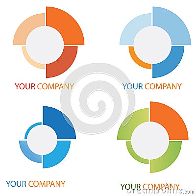 Company business logo Stock Photo