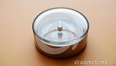 Compass navigation tool for direction finding Generative AI Stock Photo