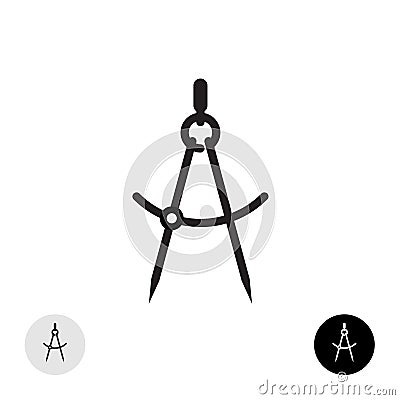 Compass symbol Vector Illustration