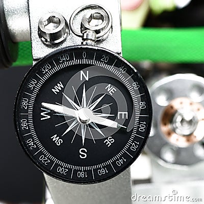 Compass tool Stock Photo