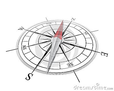 Compass Vector Illustration