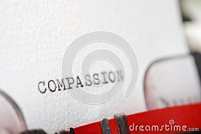 Compassion concept view Stock Photo