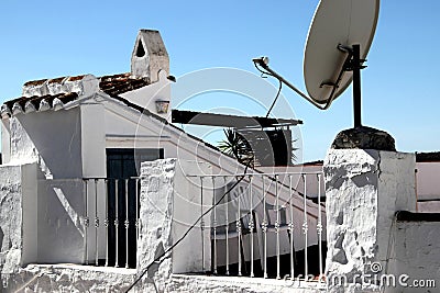 Competa is a typical little town from Malaga, Andalusia, Spain. Stock Photo