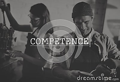 Competence Ability Skill Talent Experience Performance Concept Stock Photo