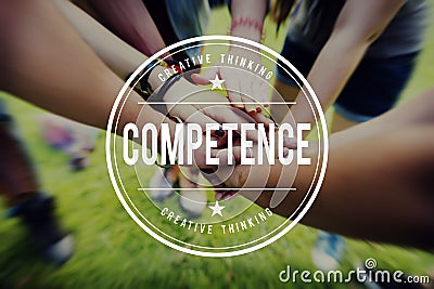 Competence Skill Ability Expertise Performance Concept Stock Photo