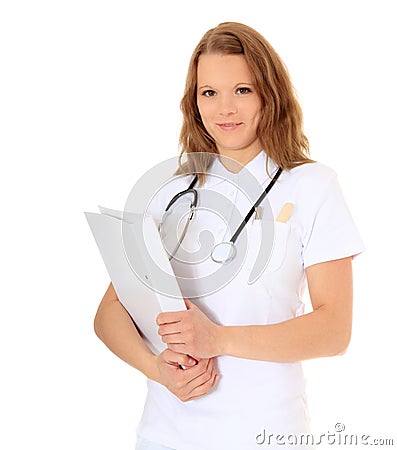 Competent doctor Stock Photo