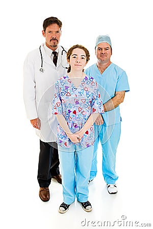 Competent Medical Staff Stock Photo