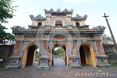 The Complex of Hue Monuments in Vietnam Editorial Stock Photo