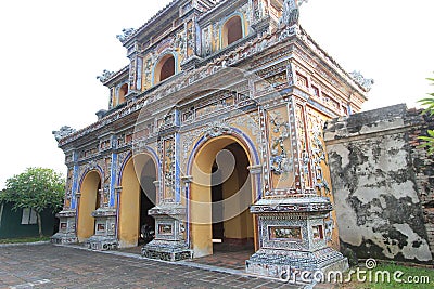 Complex of Hue Monuments in Vietnam Editorial Stock Photo