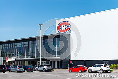 Complexe Sportif Bell Pro hockey facility canadians Editorial Stock Photo