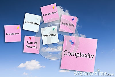 Complexity Concept Stock Photo