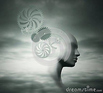 Complexity mind Stock Photo